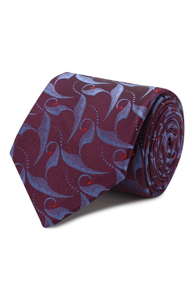 Мужской шелковый галстук ZILLI, арт. 50323/TIES