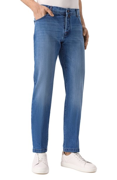 Джинсы KITON синего цвета по цене 199500 руб., арт. UPNJSK0625F01, фото 3 Джинсы KITON, арт. UPNJSK0625F01, фото 3