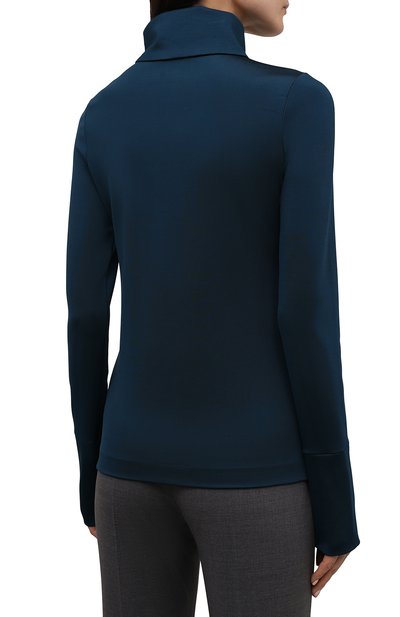 Топ из вискозы JIL SANDER зеленого цвета по цене 59950 руб., арт. JSCT705010-WT397908, фото 4 Топ из вискозы JIL SANDER, арт. JSCT705010-WT397908, фото 4