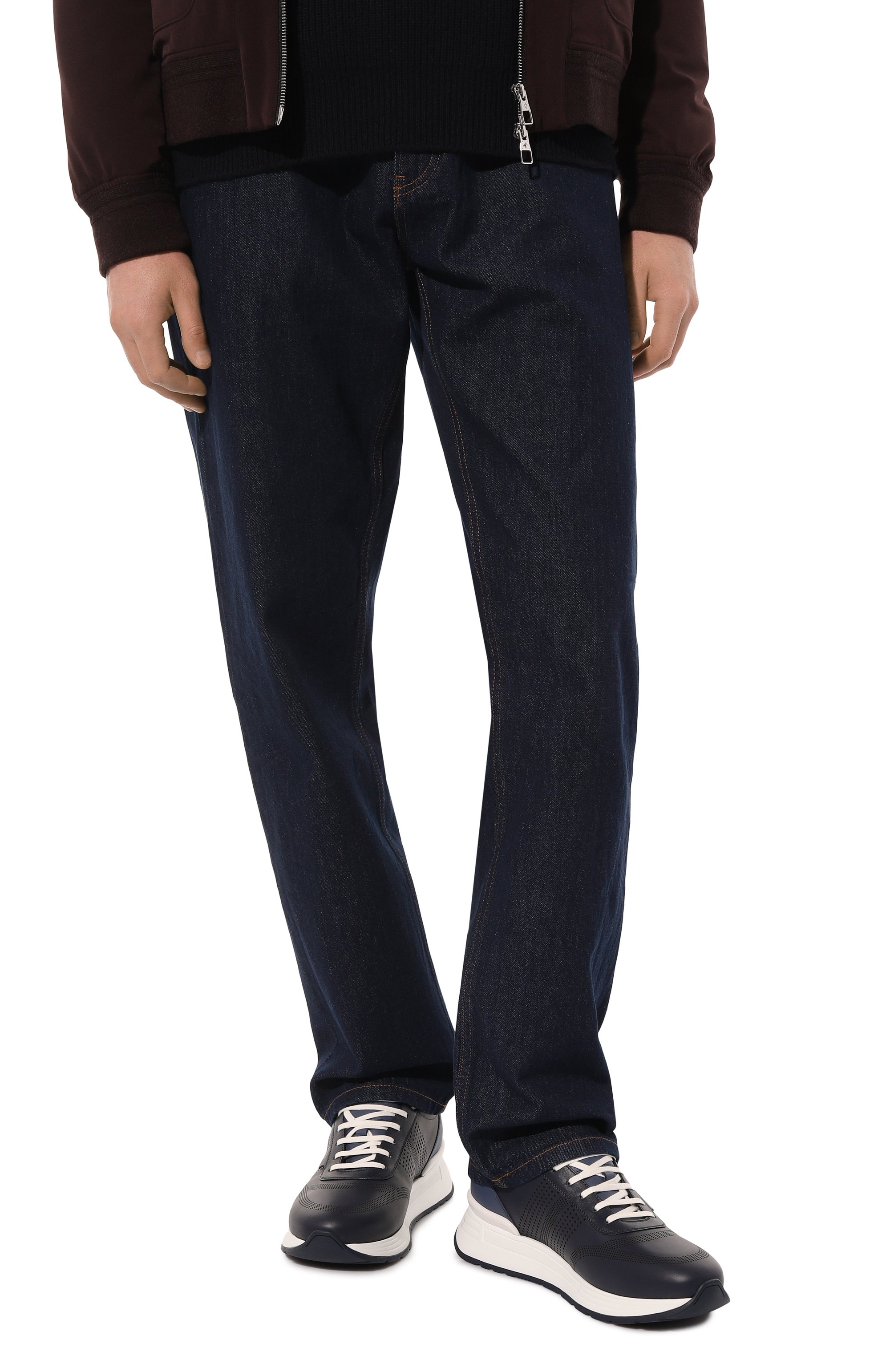 Кожаные кроссовки STEFANO RICCI, арт. UV26EG6499/WY, фото 3