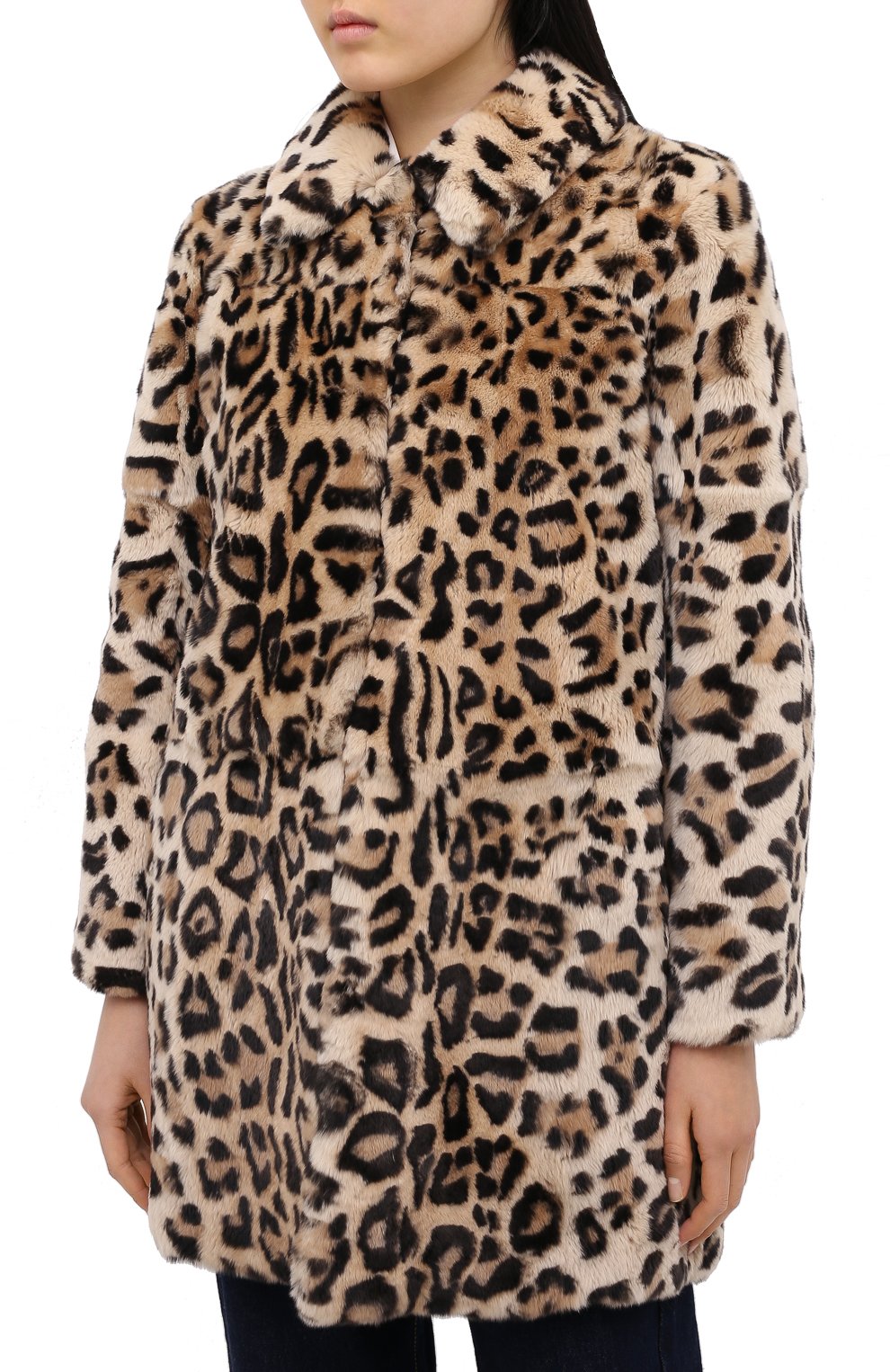 Шуба из меха кролика METEO YVES SALOMON, арт. 20WMM30390REXX, фото 4