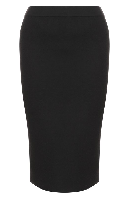 Шерстяная юбка Saint Laurent 769384/Y76KD Чёрный 769384/Y76KD