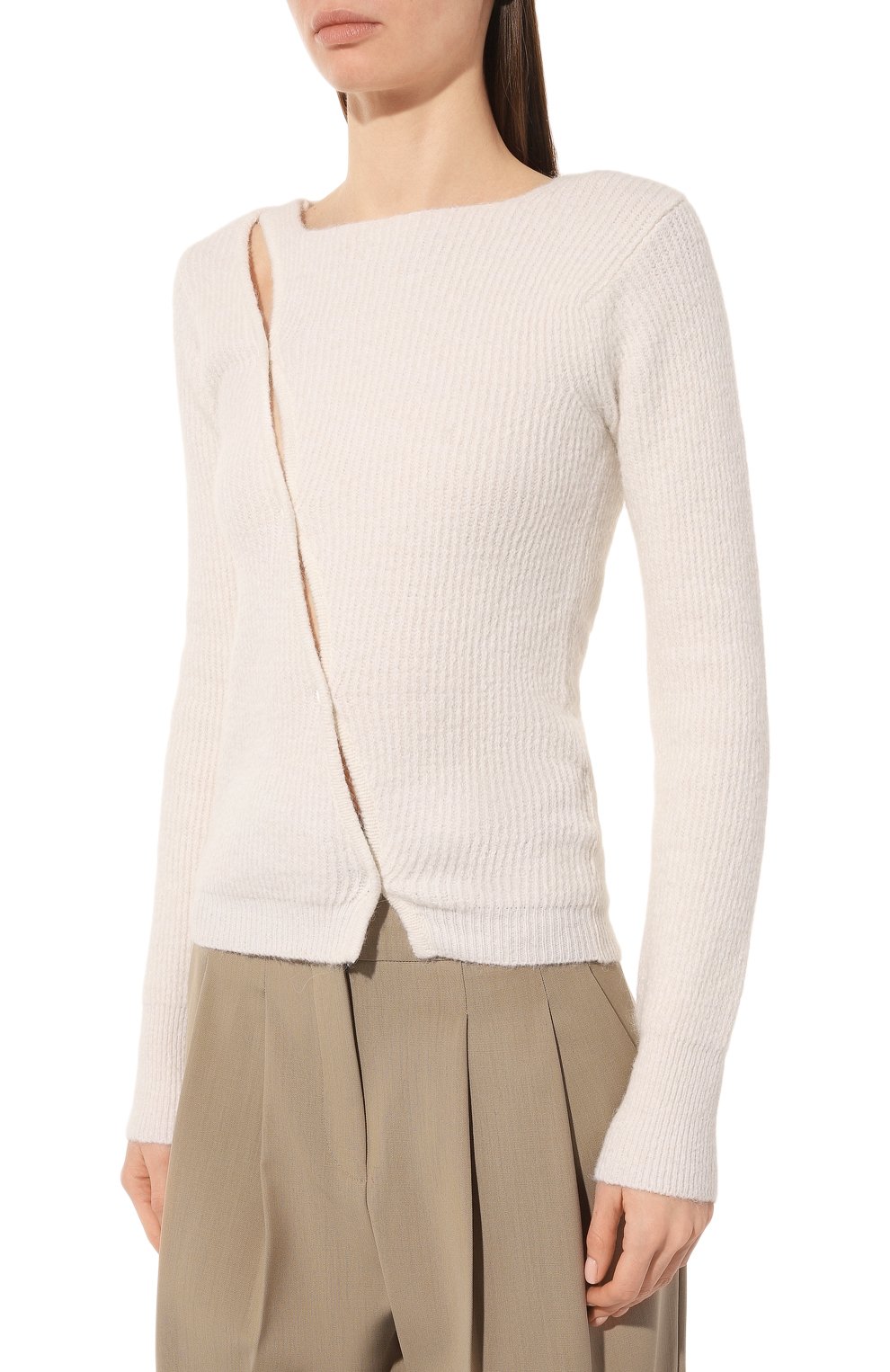 Кардиган JACQUEMUS, арт. 22H202KN002/2085OFFWHITE, фото 3