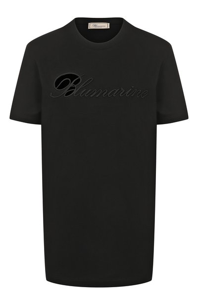 Женская хлопковая футболка BLUMARINE, арт. 2T115A/N0990