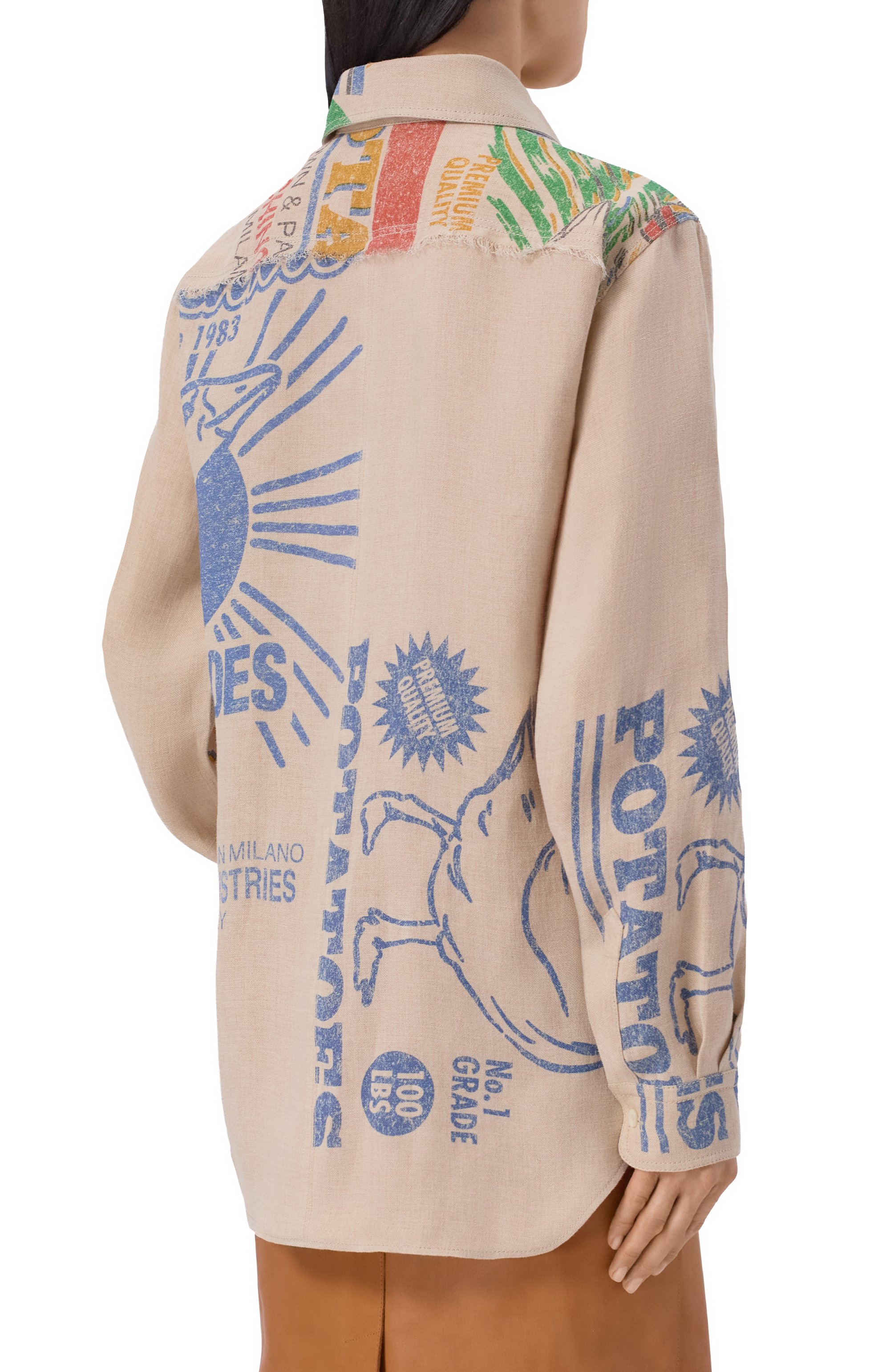 Льняная рубашка MOSCHINO, арт. A0213/0421, фото 4