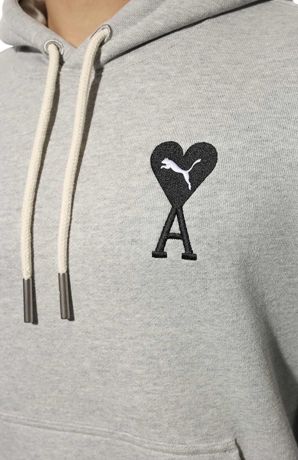 Хлопковое худи puma x ami PUMA, арт. 53406904, фото 5