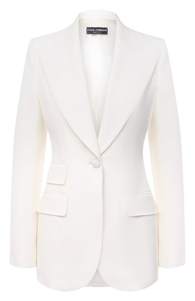 Женский шерстяной жакет DOLCE & GABBANA, арт. F29D0T/FUCCS