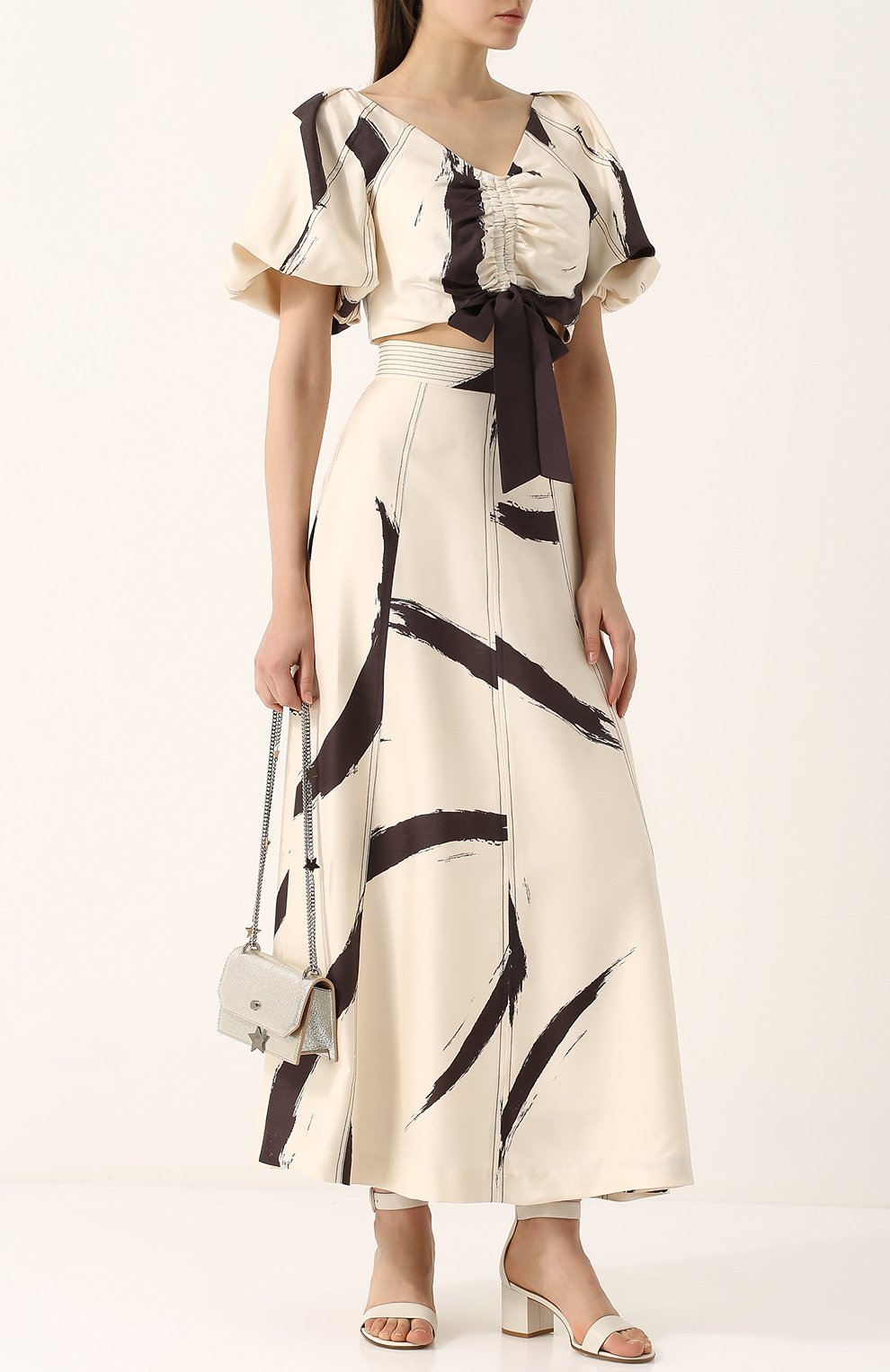 Кожаные босоножки versilia 60 на устойчивом каблуке GIANVITO ROSSI, арт. G60357.60RIC.MIA0FFW, фото 2