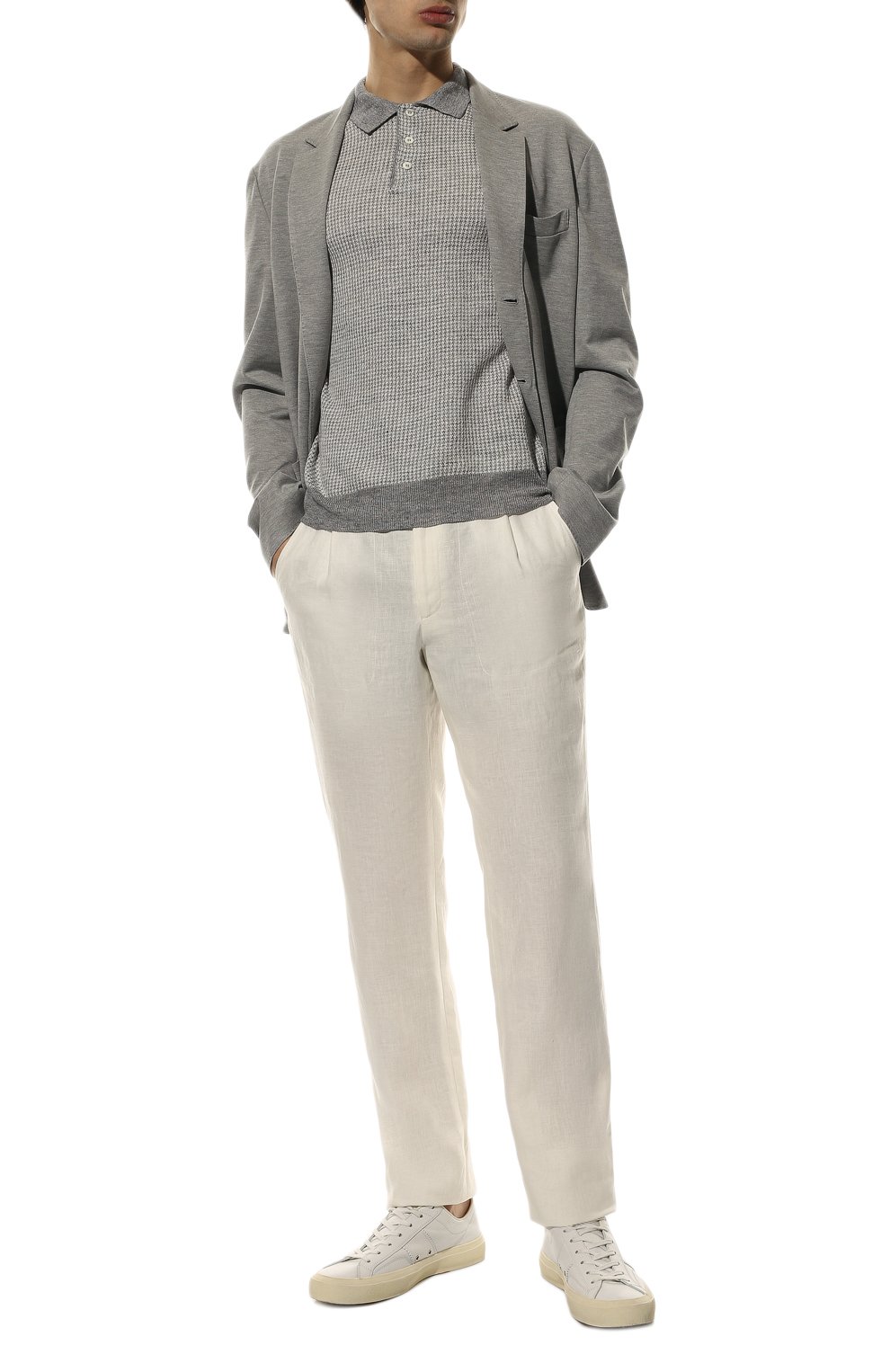 Льняное поло GRAN SASSO, арт. 57118/24813, фото 2