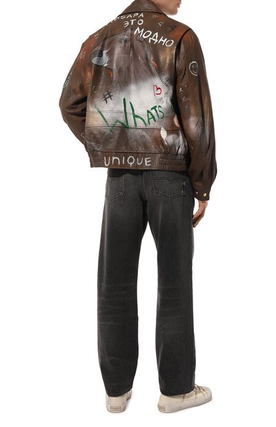 Кожаный бомбер UNIQUE AS DUCK, арт. KOZK1, фото 2