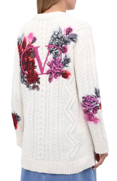 Шерстяной кардиган VALENTINO, арт. UB3KA01G5SK, фото 4