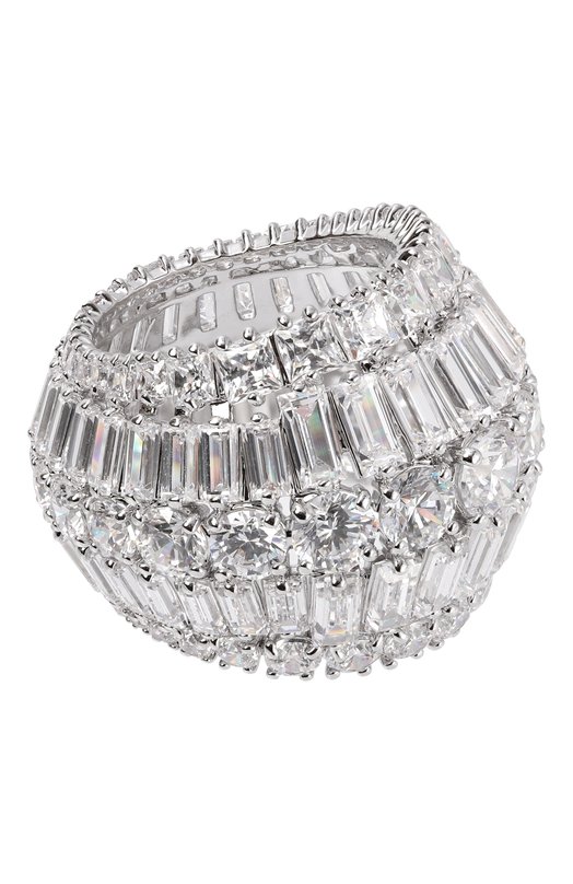 Кольцо Hyperbola Swarovski 5610393 Серебряный 5610393
