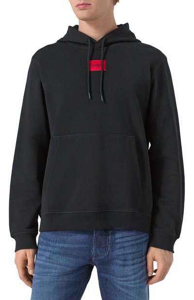 Хлопковое худи HUGO, арт. 50458700, фото 3