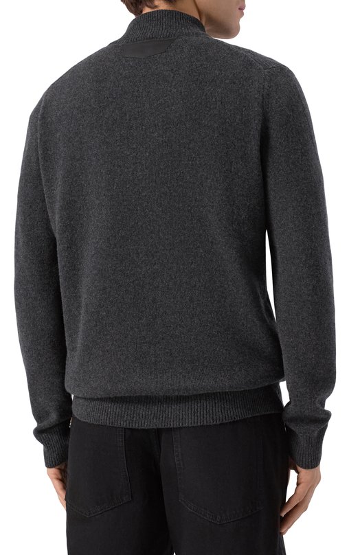 Кардиган из кашемира и шерсти Zilli KZMC01M0350VLST00 Серый  KZMC01M0350VLST00 Фото 4