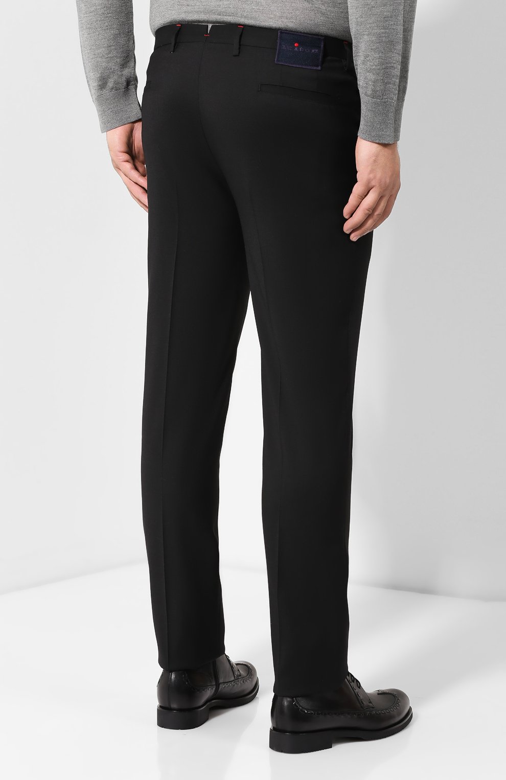 Шерстяные брюки KITON, арт. UFPP79K06R68, фото 4