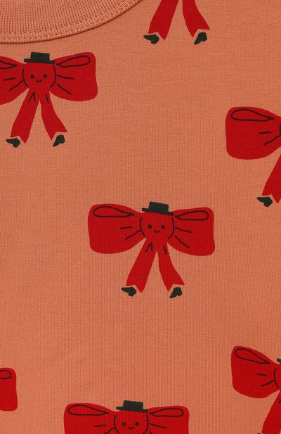 Хлопковый свитшот TINYCOTTONS оранжевого цвета по цене 14150 руб., арт. AW23-070, фото 3 Хлопковый свитшот TINYCOTTONS, арт. AW23-070, фото 3