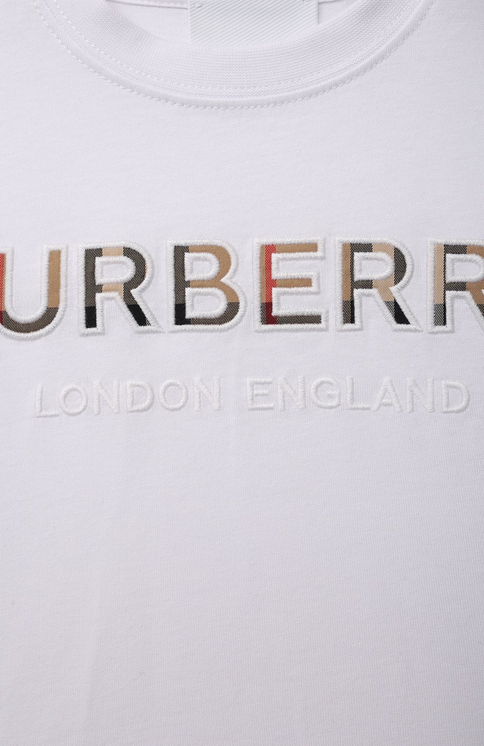 Хлопковая футболка BURBERRY, арт. 8050426, фото 3