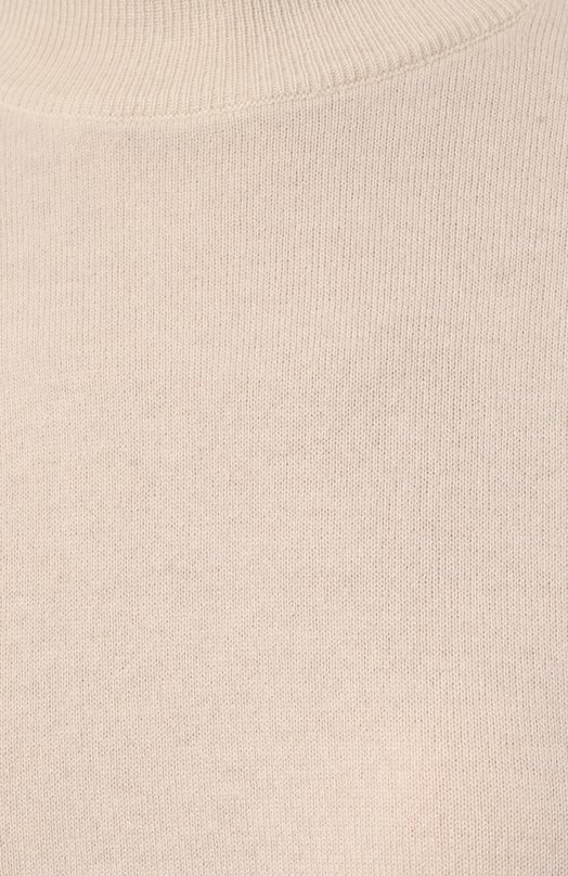 Кашемировый свитер Brunello Cucinelli M12191914 Кремовый  M12191914 Фото 5