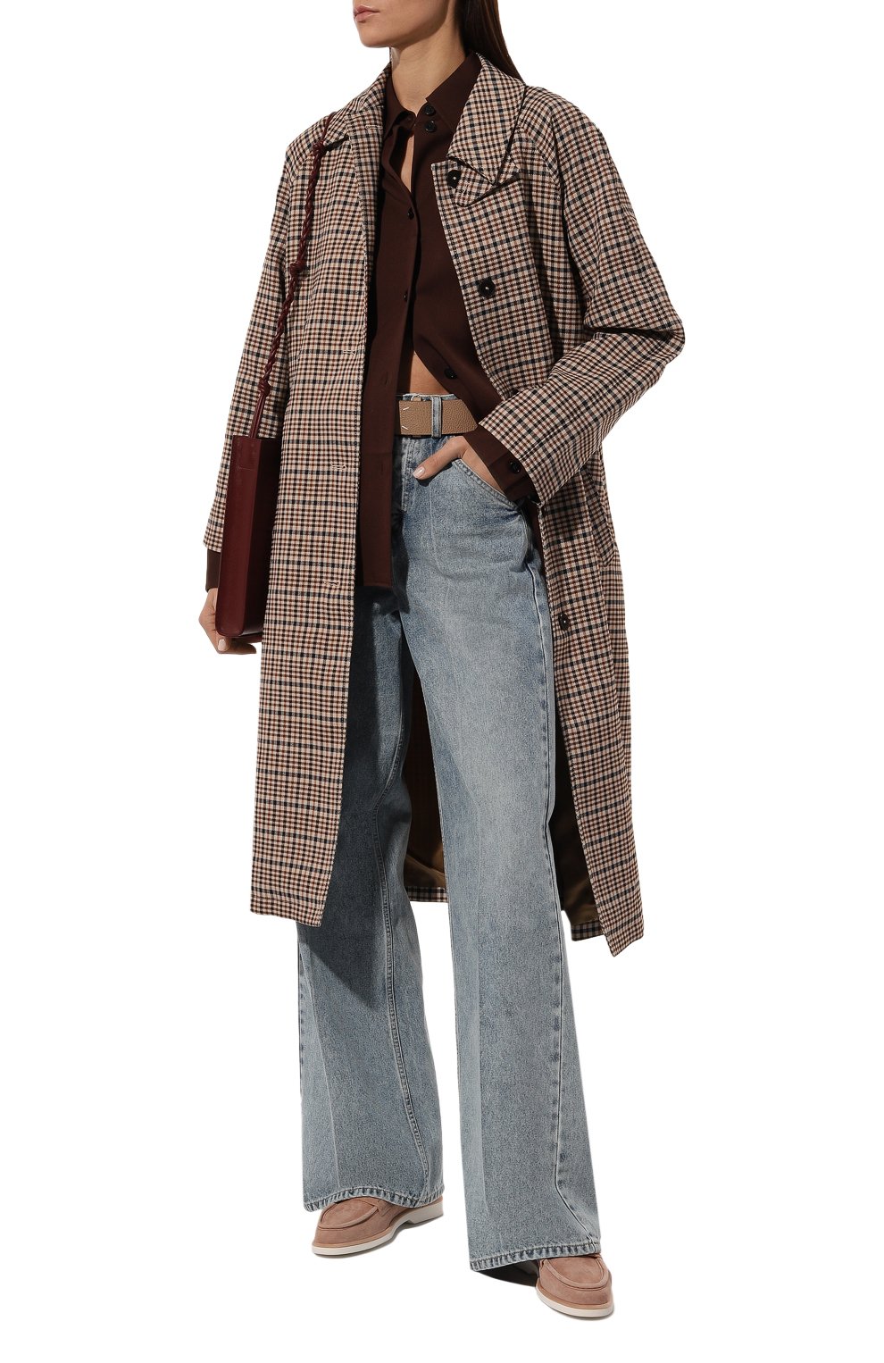 Замшевые пенни-лоферы SANTONI, арт. WUQY59818BIASTW1, фото 2