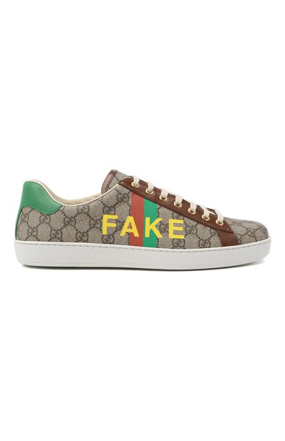 Кеды ace «fake/not» GUCCI, арт. 636358/2GC10, фото 4