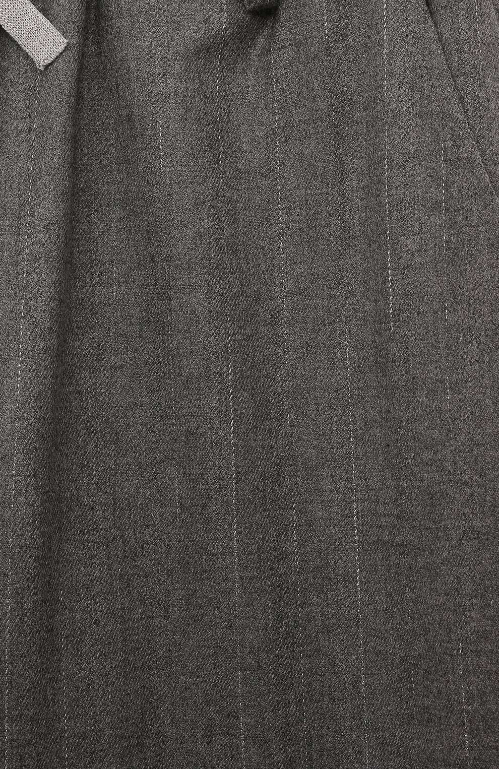 Брюки из вискозы и шерсти ELEVENTY серого цвета по цене 31700 руб., арт. EV6A30/I0244/12-16, фото 3 Брюки из вискозы и шерсти ELEVENTY, арт. EV6A30/I0244/12-16, фото 3