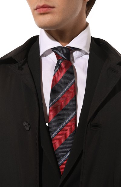 Шелковый галстук ZEGNA, арт. Z6E24TA6/1P8614, фото 2