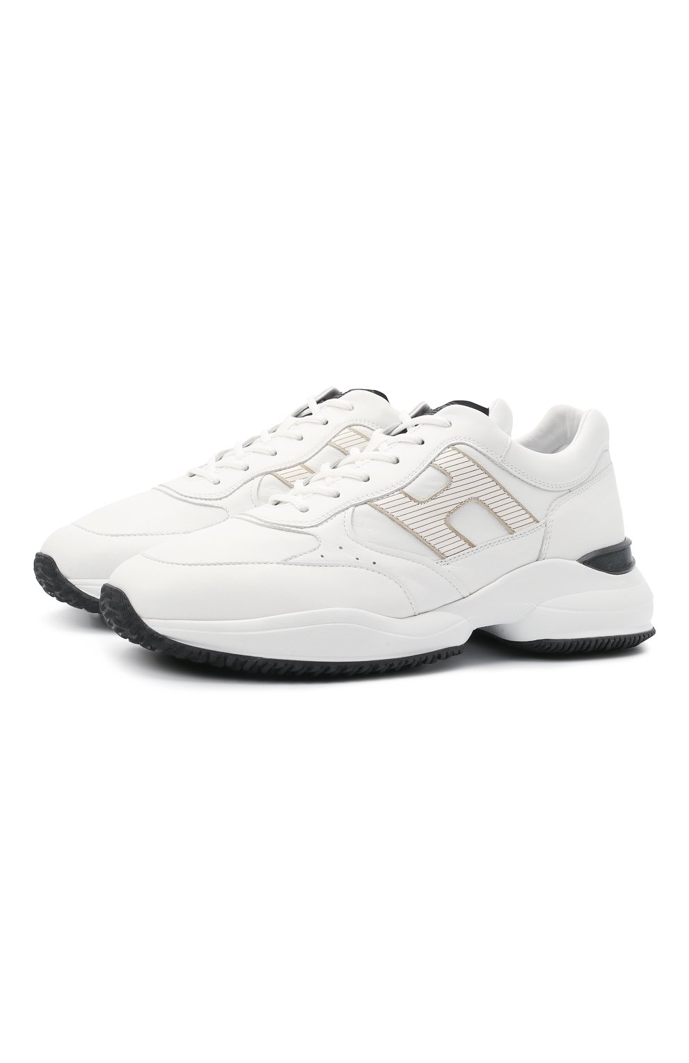 Кожаные кроссовки HOGAN, арт. HXM5450DP01QEQ, фото 1