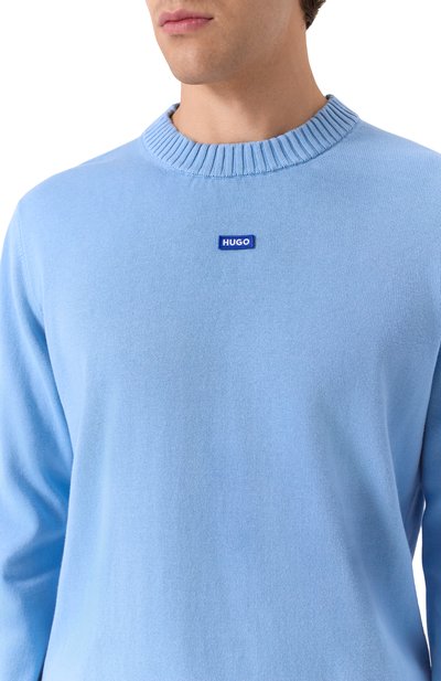 Хлопковый джемпер HUGO BLUE, арт. 50514698, фото 5