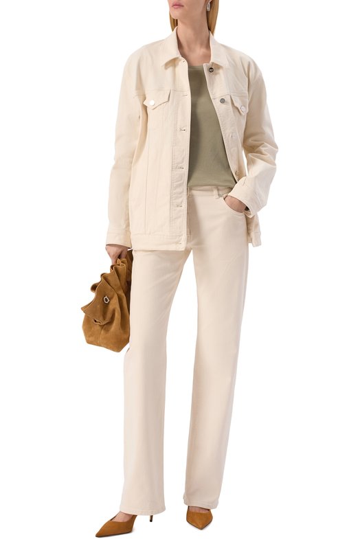Замшевые туфли MVST by Sergio Rossi MVST B14260-SUEDE Коричневый  B14260-SUEDE Фото 2
