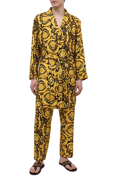 Шелковый халат VERSACE, арт. AUU05062/A232999, фото 2