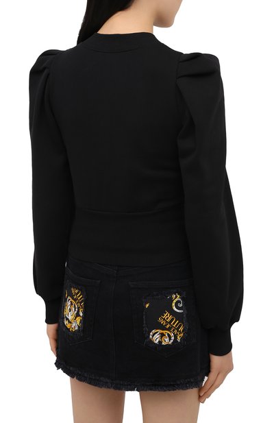 Хлопковый свитшот VERSACE JEANS COUTURE, арт. B6HZB791-ZDM301 L0G0/13998, фото 4