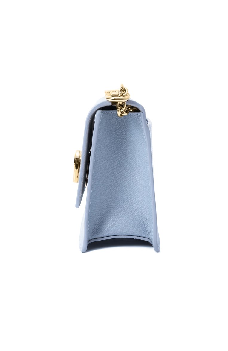 Женская сумка furla 1927 mini FURLA светло-голубого цвета, арт. BAFKACO/ARE000 | Фото 4 (Размер: mini; Материал: Натуральная кожа; Ремень/цепочка: На ремешке)