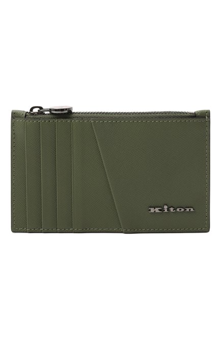 Мужской кожаный футляр для кредитных карт KITON, арт. UPEA009N0126904