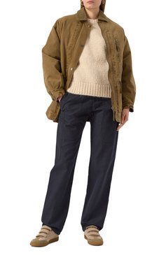 Брюки изо льна и хлопка ISABEL MARANT ETOILE, арт. 25PPA0311FA-C1G06E, фото 2