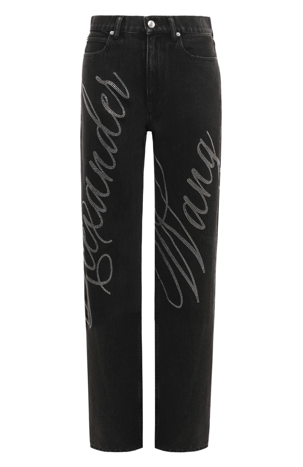 Джинсы с отделкой стразами ALEXANDER WANG, арт. 4DC3244455, фото 1