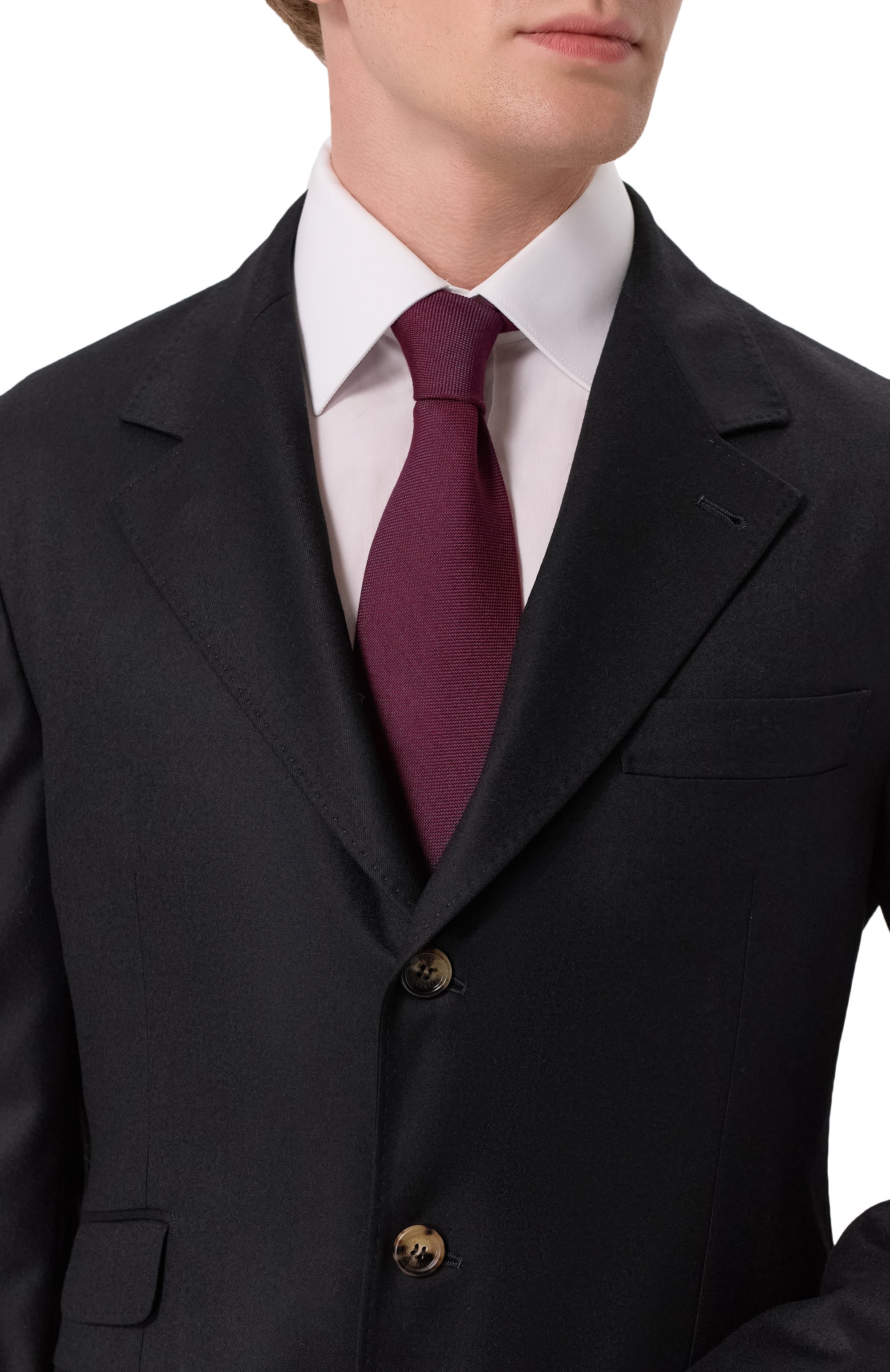 Галстук из шелка и кашемира STEFANO RICCI, арт. CCXL/18131, фото 2