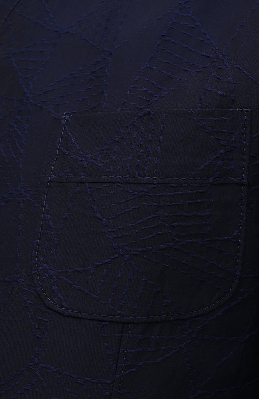 Пиджак из хлопка и вискозы Giorgio Armani 1SGGG0N7/T02LD Синий  1SGGG0N7/T02LD Фото 5
