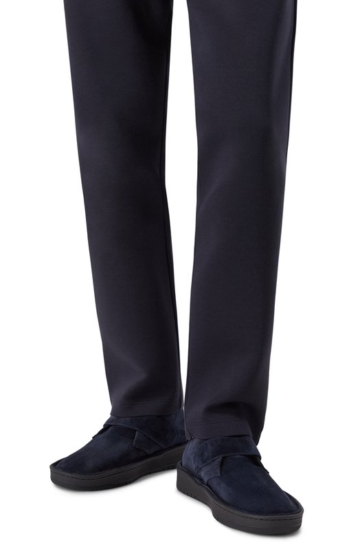 Замшевые ботинки Giorgio Armani GM002941/AF24776 Синий  GM002941/AF24776 Фото 3