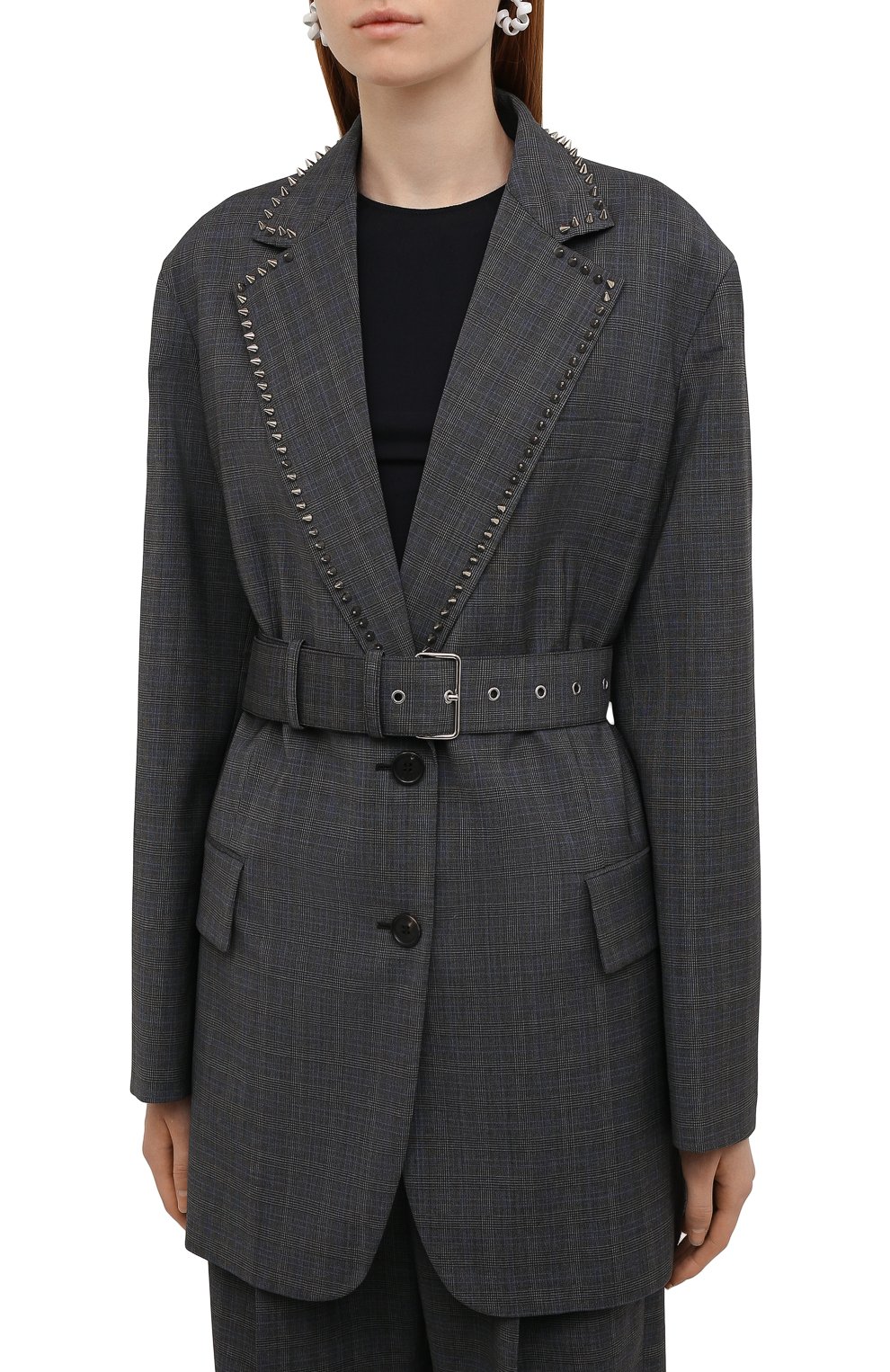 Шерстяной жакет MIU MIU, арт. MH1727-1ZV8-F0308, фото 3