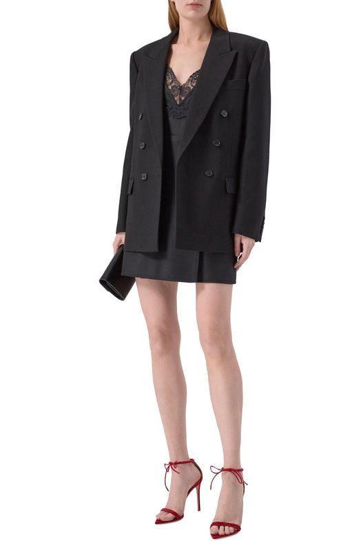 Кожаные босоножки Montecarlo Gianvito Rossi G61408.15RIC.CMIRGRG Красный  G61408.15RIC.CMIRGRG Фото 3