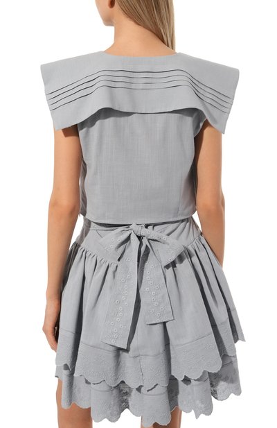 Топ MASTERPEACE серого цвета по цене 20000 руб., арт. MP-SS23-35, фото 4 Топ MASTERPEACE, арт. MP-SS23-35, фото 4