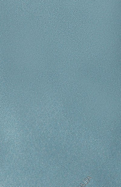 Шелковый галстук PRADA голубого цвета по цене 23000 руб., арт. UCR77-WCJ-F0JSB-141, фото 4 Шелковый галстук PRADA, арт. UCR77-WCJ-F0JSB-141, фото 4