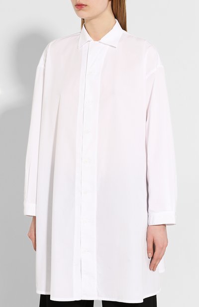 Хлопковая рубашка YOHJI YAMAMOTO, арт. NN-B06-001, фото 3