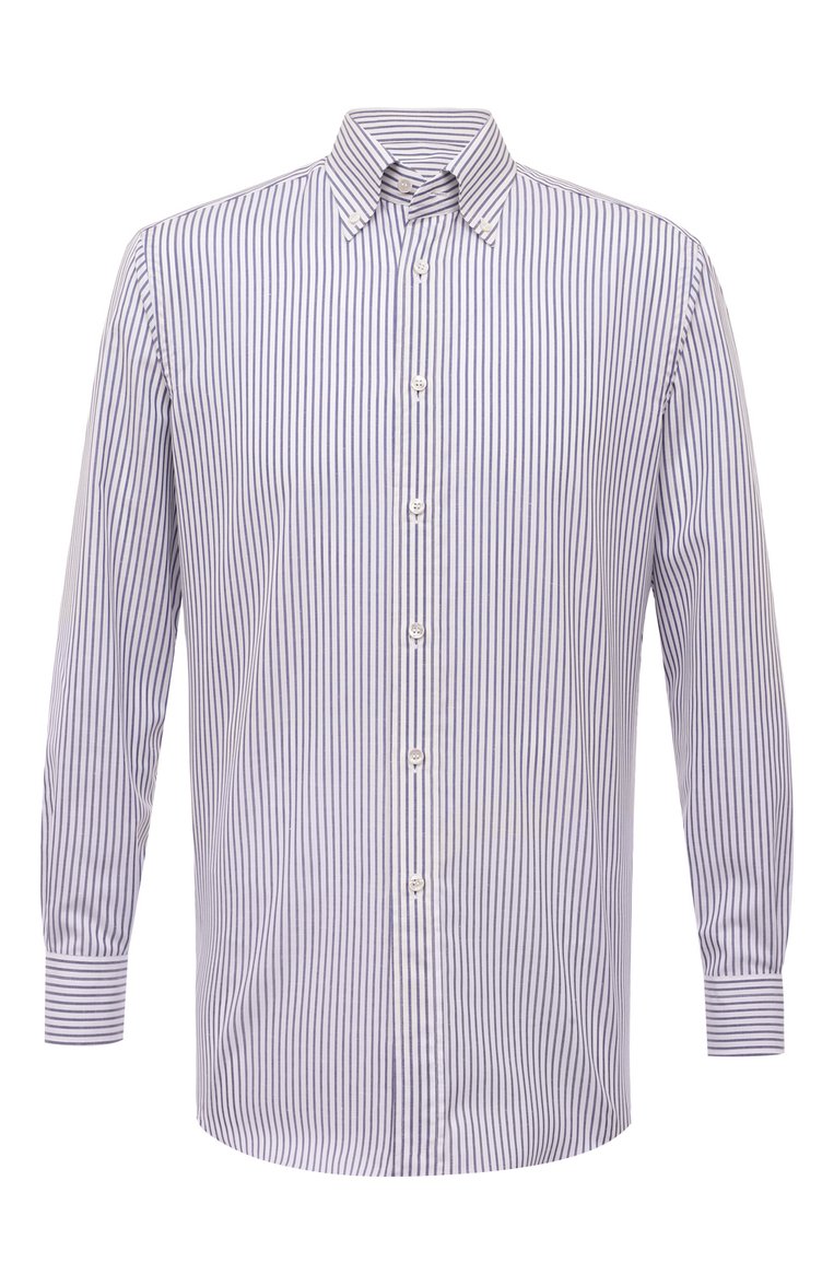 Сорочка из хлопка и льна BRIONI, арт. RCB80M/P104U, фото 1