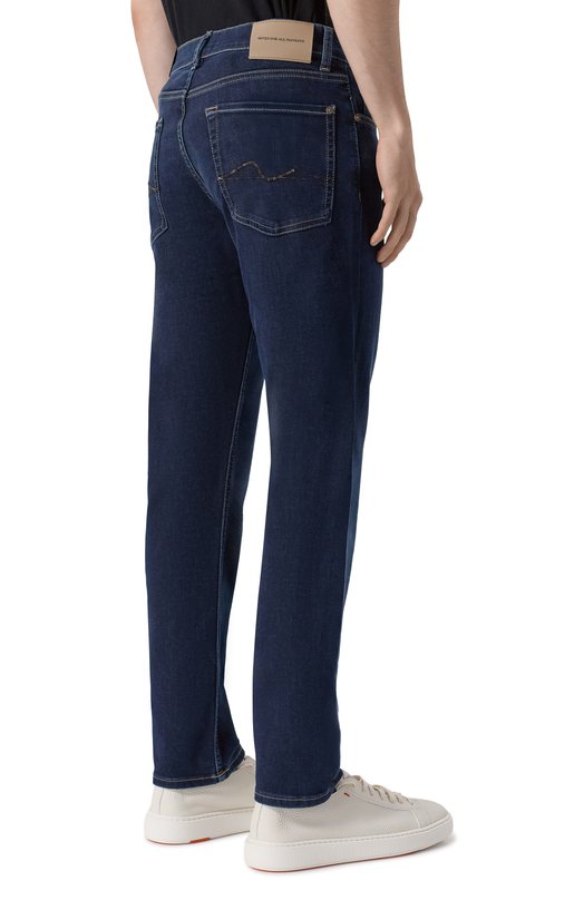 Джинсы Slimmy 7 For All Mankind 7TC4SB80 Синий  7TC4SB80 Фото 4