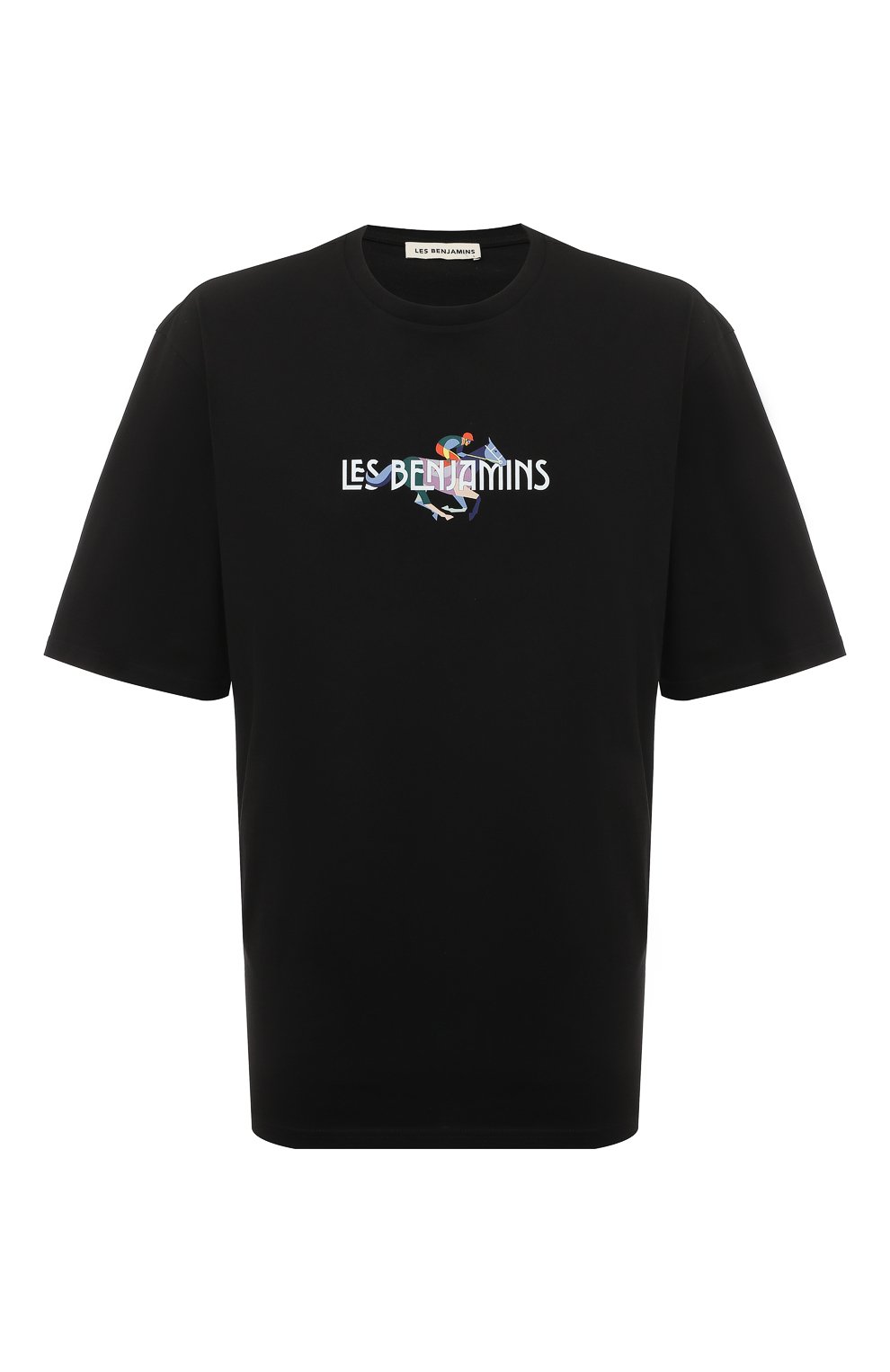 Хлопковая футболка LES BENJAMINS, арт. LB23SSH0EMU0T-011, фото 1