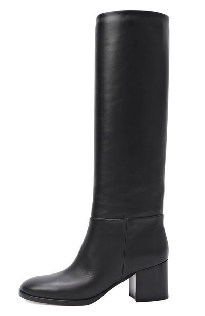 Кожаные сапоги santiago 60 GIANVITO ROSSI, арт. G80304.60CU0.VGIBLACK, фото 4