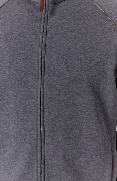 Хлопковая толстовка BRUNELLO CUCINELLI, арт. MW8639087G, фото 5