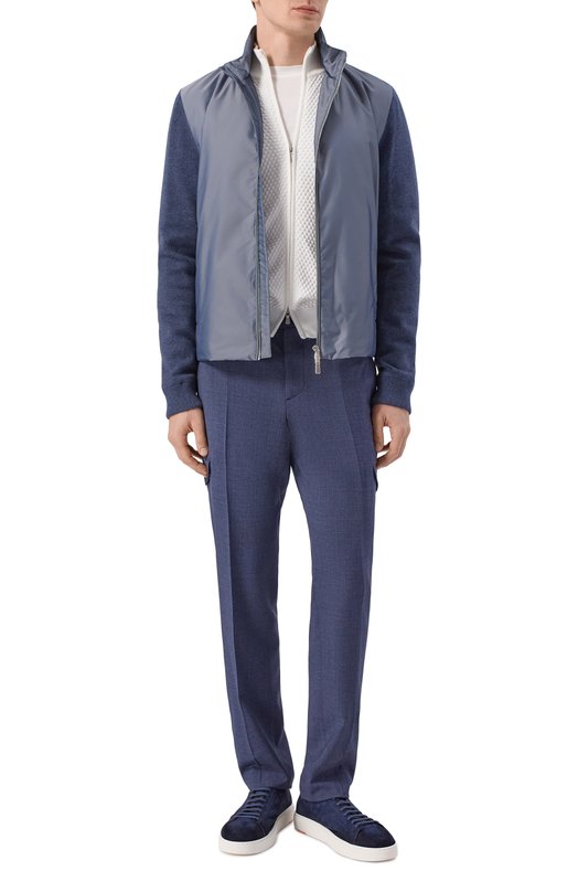 Хлопковый кардиган Gran Sasso 58178/18162 Белый  58178/18162 Фото 2