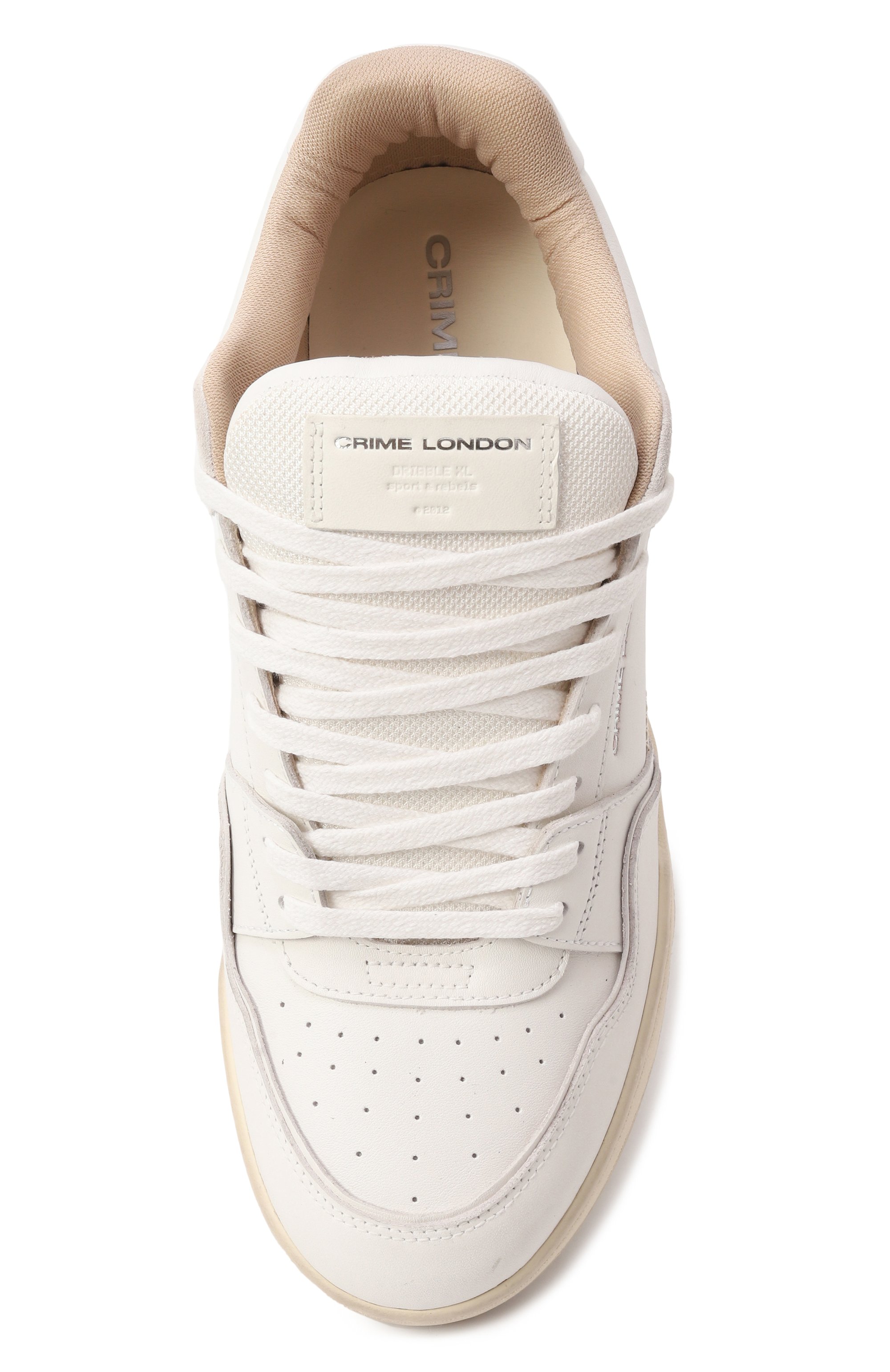 Кожаные кеды dribble CRIME LONDON, арт. 15400AA7, фото 6